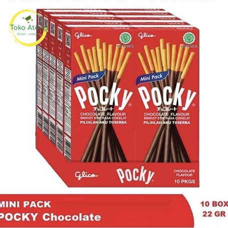 

Glico Pocky Rasa Coklat Mini Pack (1 Pack Isi 10 Pack) Terlaris
