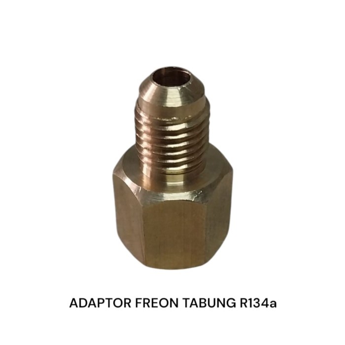 Nepel Freon Tabung Nepel Adapter Adaptor Sambungan Isi Freon Tabung Asli Original