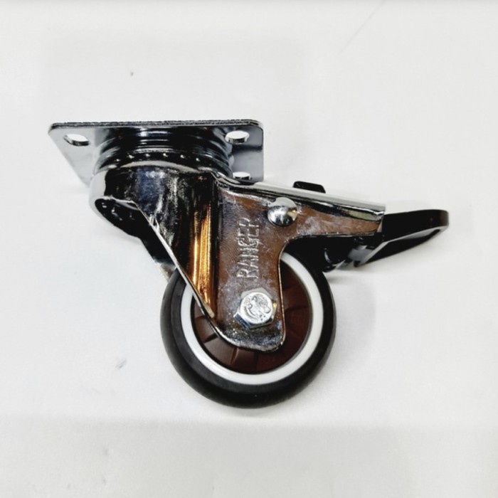 

Roda Troli Troly Trolly Tpr 2 Inch Rem Brake Ranger Germany