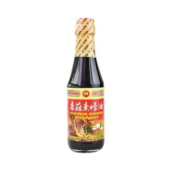 

Wan Ja Shan Vegetarian Mushroom Oyster Sauce / Saus Tiram Vegetarian