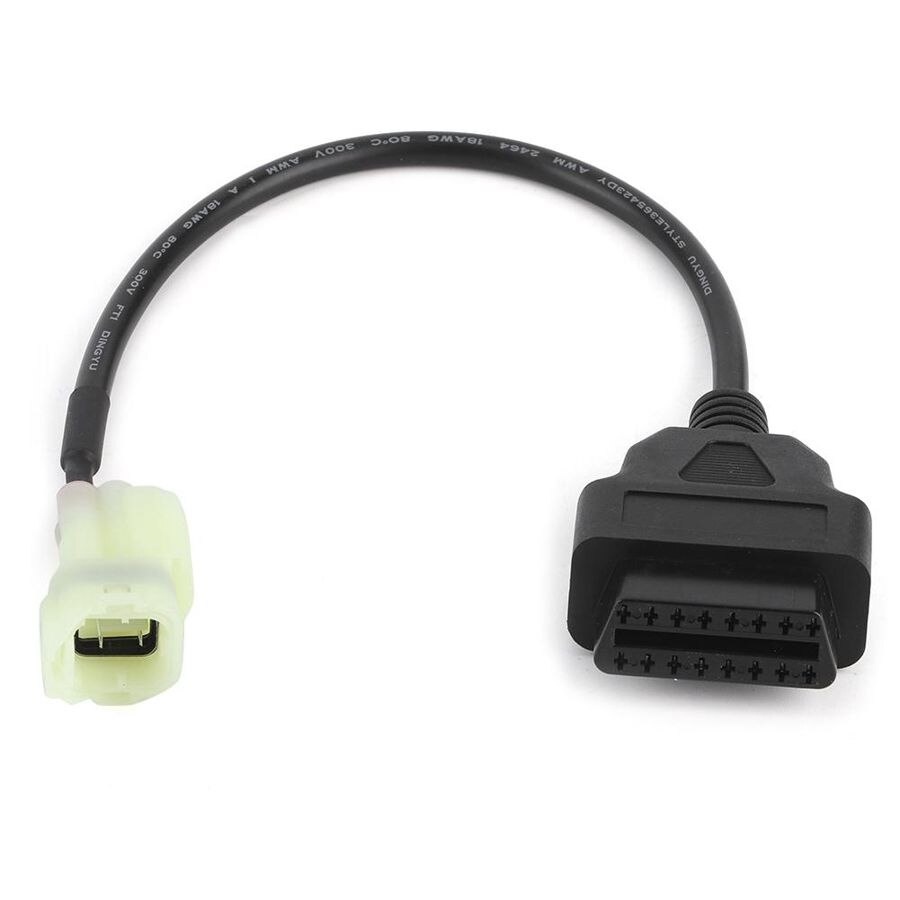 Kabel Adapter OBD Honda 4 Pin ke OBD2 16 Pin to OBDII OBD 2 OBD II