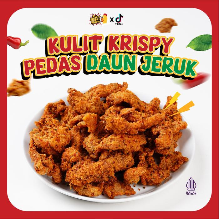 

Kulit Ayam Crispy PiuPiu Cemilan Ukuran 125gr / 250gr / 500gr Food Snack Rasa Jalapeno / Original /