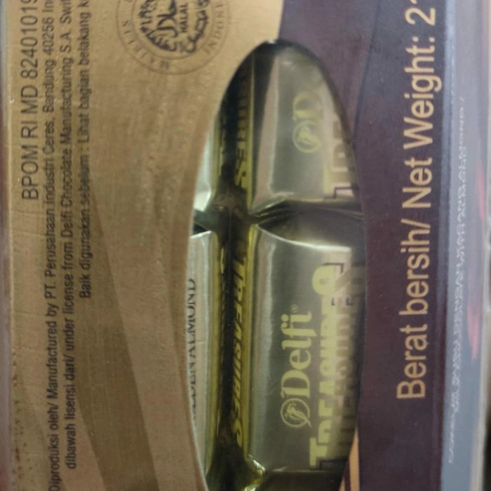 

Coklat Delfi Treasure Golden Almond Box Exclusive