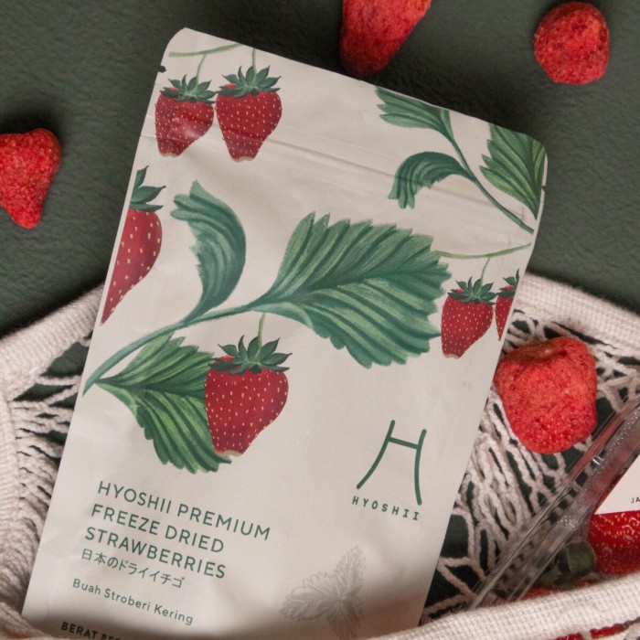 

Hyoshii Freeze Dried Strawberries (25gr)
