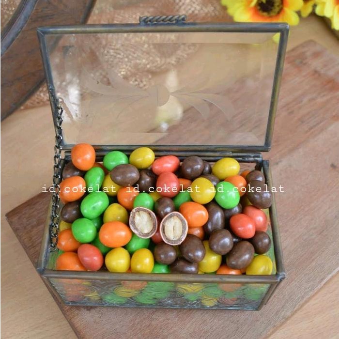 

250GR Coklat delfi chacha milk kacang Cokelat