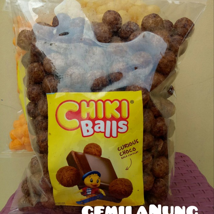 

snack chiki balls kemasan 250 gram free bubble warp