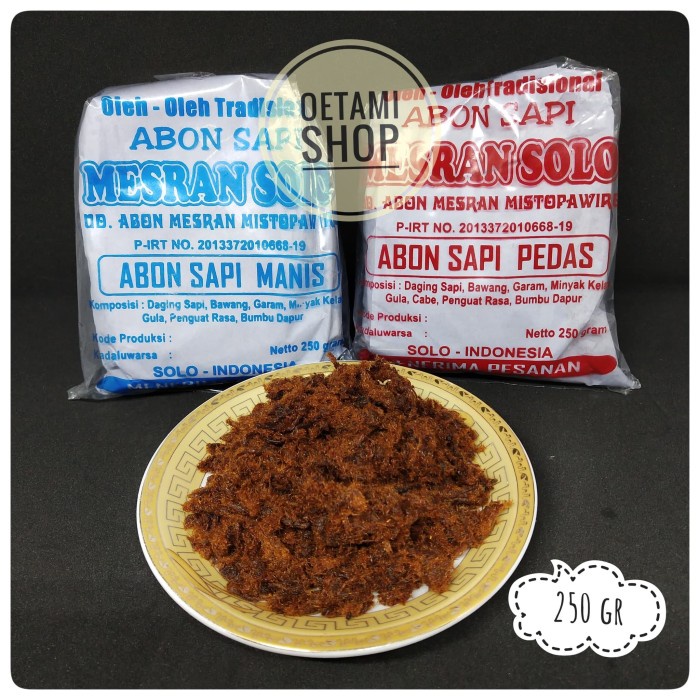 

Abon Sapi MESRAN Solo