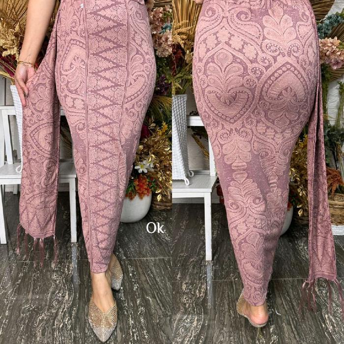 New Kamen Jadi Set Selendang Jaguar Wanita Bawahan Tradisional Wanita Kamen Rok Bali Strait Panjang