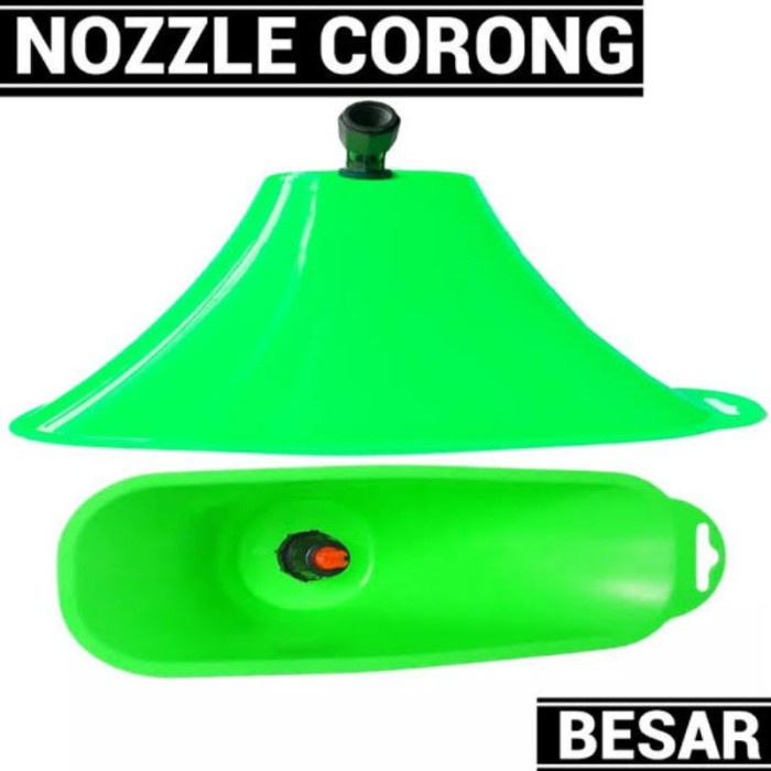 [BestSeller] Nozzle Sprayer Corong Anti Angin Mode Kabut Kipas Mantab
