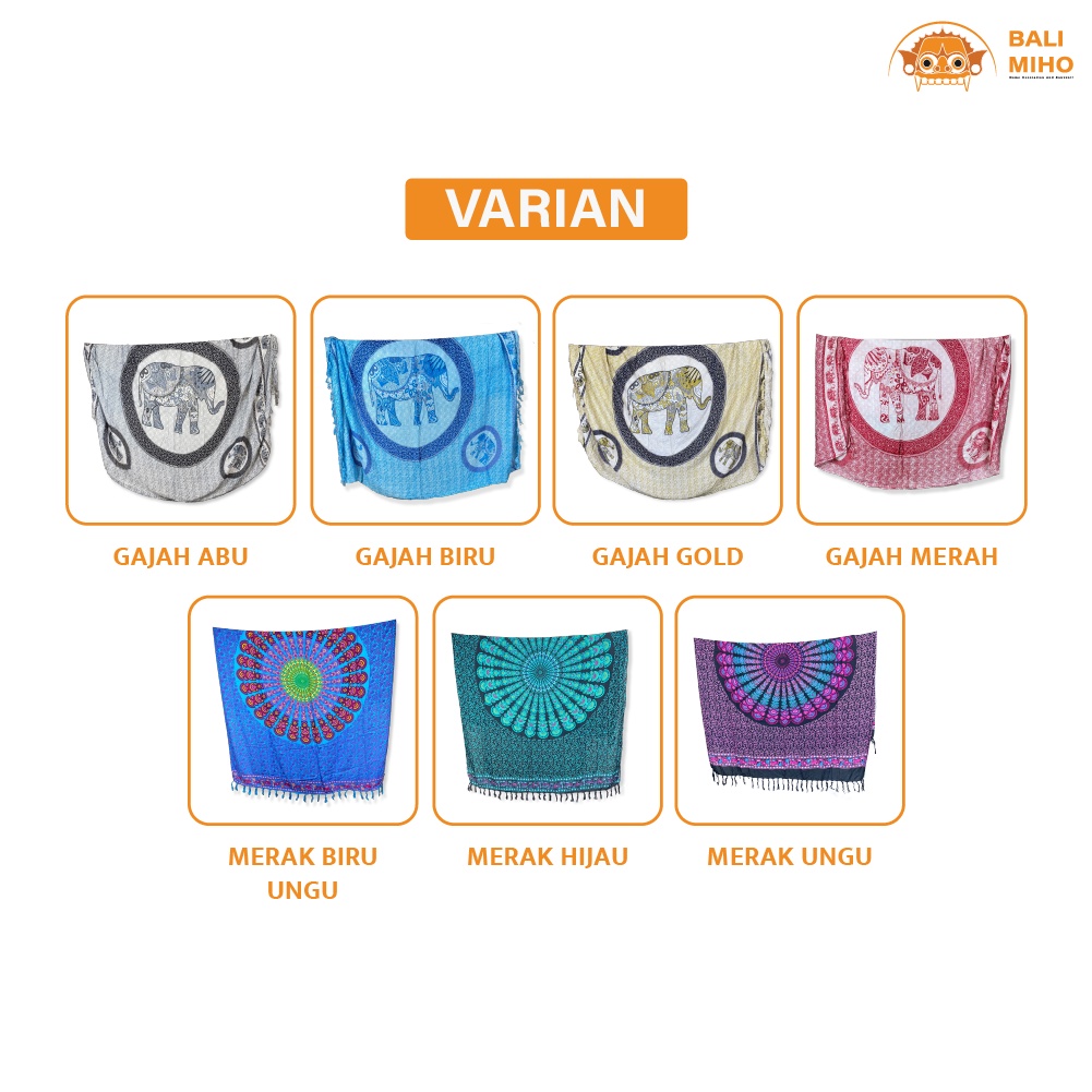 {{ Sarung Pantai Bali/Sarong Pantai/Kamen Pantai/Kain Pantai/Kain Bali/Kain Batik/Beach Sarong Ready