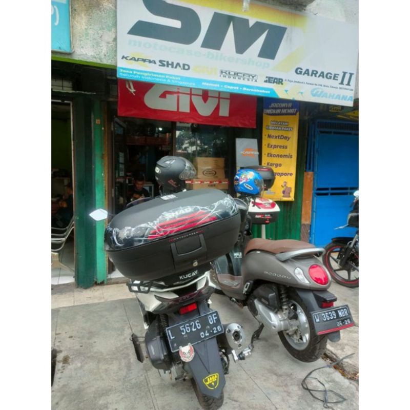 Box shad sh46 Box motor shad sh46 Top Box shad 46 Best Quality Shad Box Belakang Motor