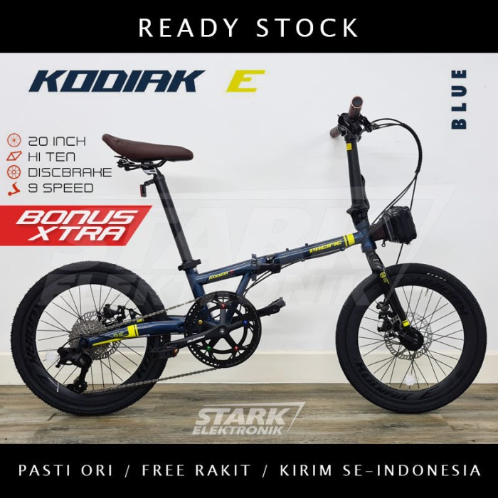 Terlaris Pacific Kodiak E 20 Inch Sepeda Lipat Folding Bike