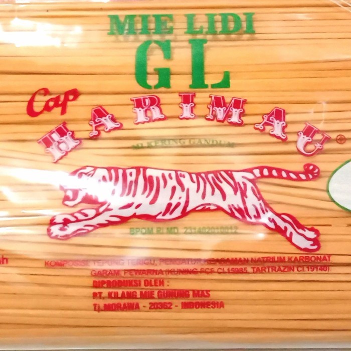

(BestSeller) Mie lidi/ Mie gomak/Mie Spagetti 1Kg