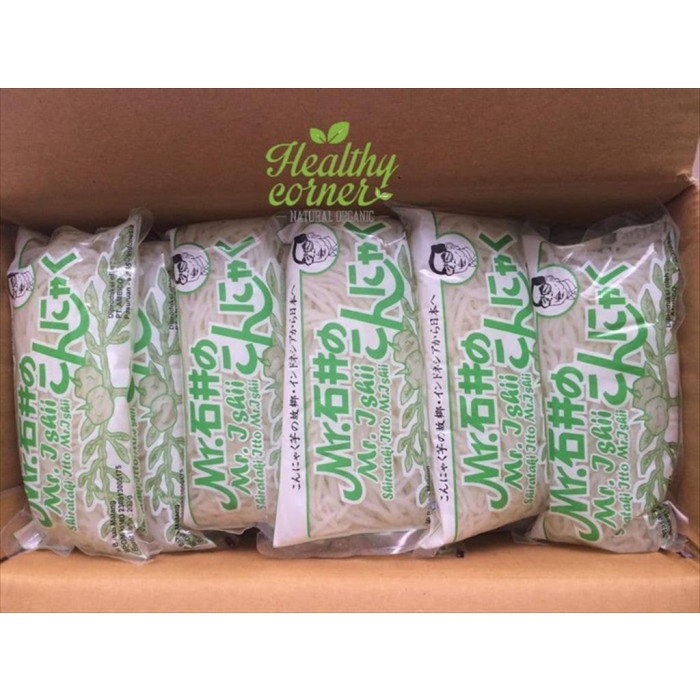 

(BestSeller) Mie Shirataki Hijau Basah Ketogenic Diet Keto 1 Dus 25 x 200 gr