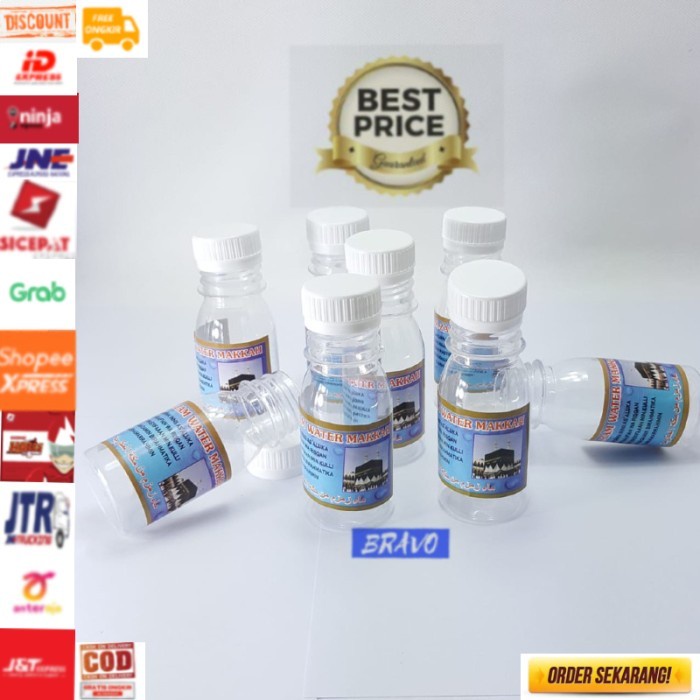 

(BestSeller) ASLI Air Zam zam 80ml dalam Botol Cocok Untuk Oleh-oleh Haji & Umroh