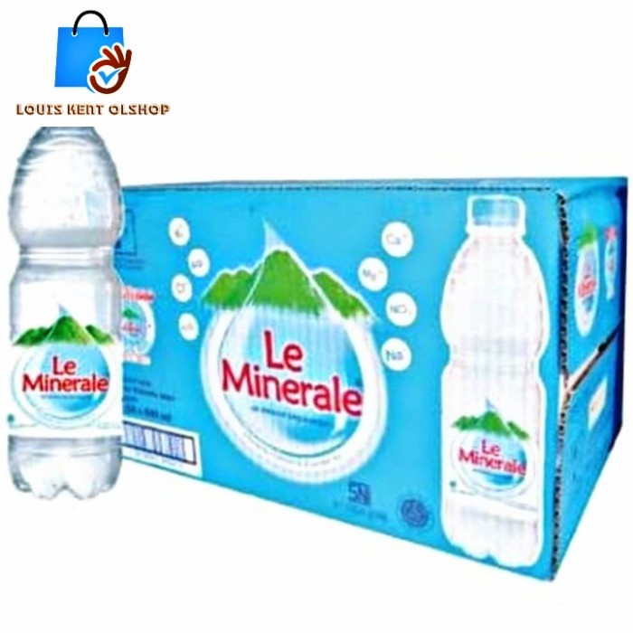 

(BestSeller) Air Mineral Le Minerale 600ml 1karton(GOJEK GRAB SBY)