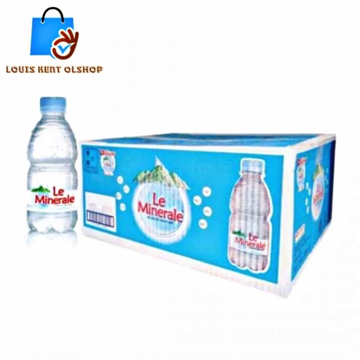 

(BestSeller) Air Mineral Le Minerale 330ml 1karton(GOJEK GRAB SBY)
