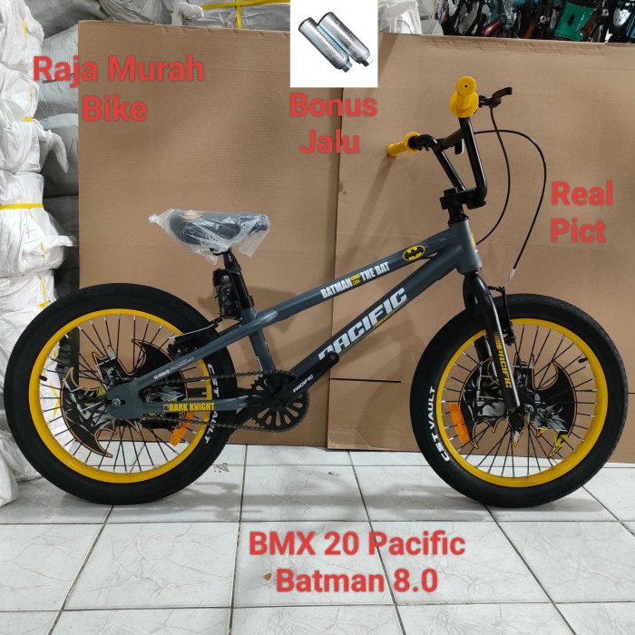 Sepeda Anak Bmx Pacific Batman 8.0 20 Inch Ban Jumbo Sepeda Anak Laki Laki Bmx 20 Inch Pacific