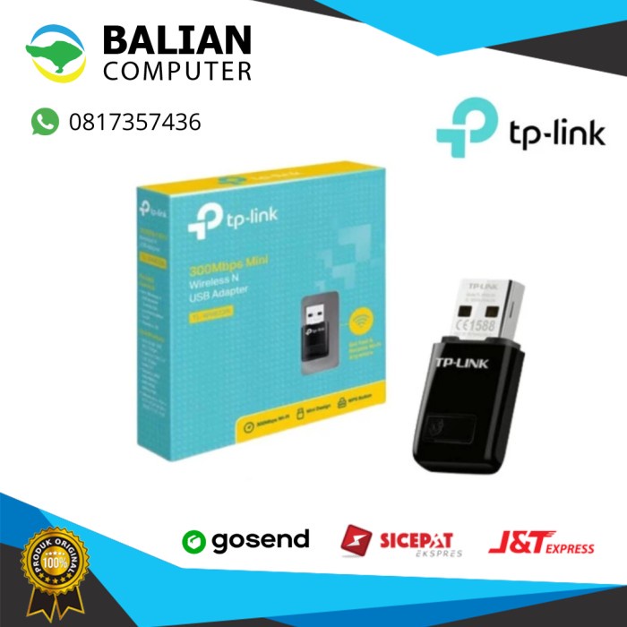Tp-Link Usb Wifi Adapter 300Mbps Tp-Link Tl-Wn823N 300Mbps