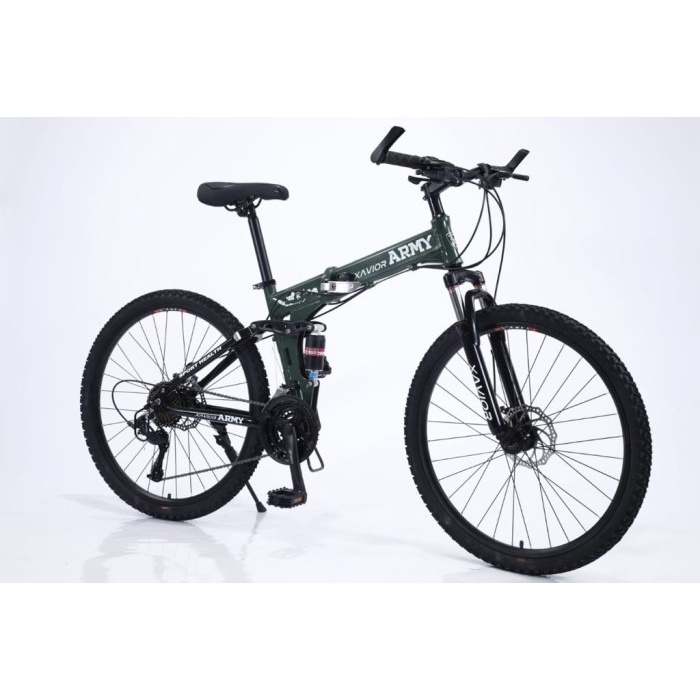 Terpopuler Sepeda Gunung Mtb Lipat 26 Xavior Army