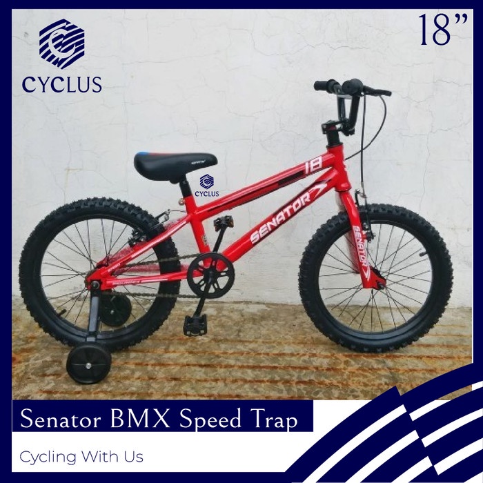 GRAB - Sepeda Anak BMX Senator Speed Trap 18 Inch Kode 478