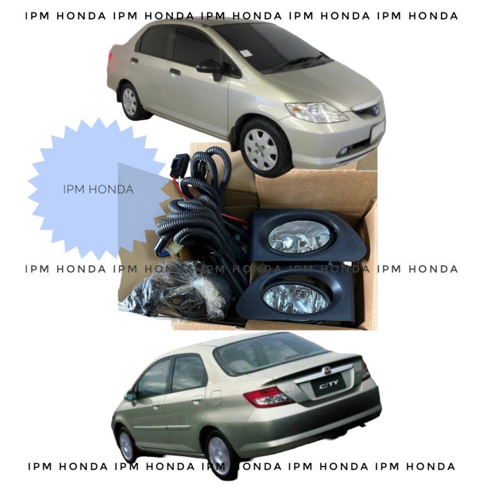 Fog Lamp Foglamp Light Lampu Kabut Honda City Gd8 Idsi Vtec 2003-2005