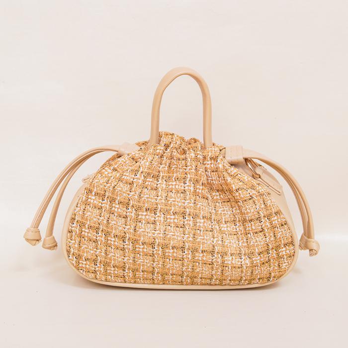 Dearglow_ Sweetsally - Viana Tas Selempang Wanita / Tas Serut Kanvas Premium