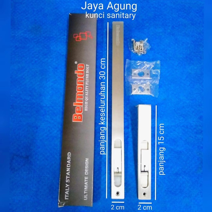 Grendel Tanam /Slot Selot Pintu Tanam Kunci Pintu 2