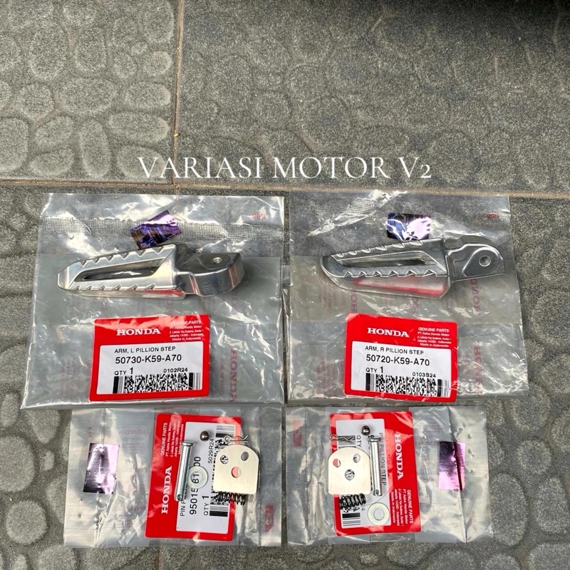Footstep Step Vario 150 Original Honda Ahm