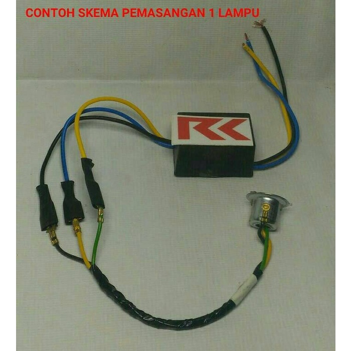 MODUL DC CONVERTER AC UNTUK LAMPU MOTOR LED