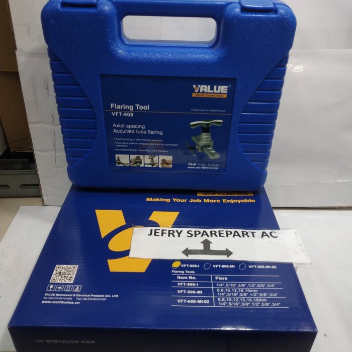 Flaring Value Bok box flaring Single ac flaring tool