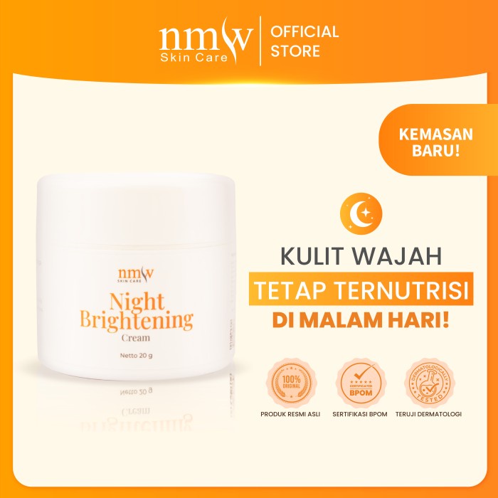ACBEAUTY- NMW PM2 / Night Brightening Cream 10gr -yuk c.o