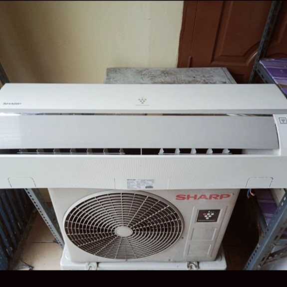 AC Sharp 1/2pk second free pemasangan