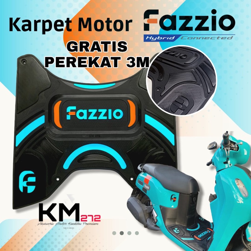 AKSESORIS MOTOR FAZZIO - Karpet Motor Fazzio - Motor Yamaha Fazzio