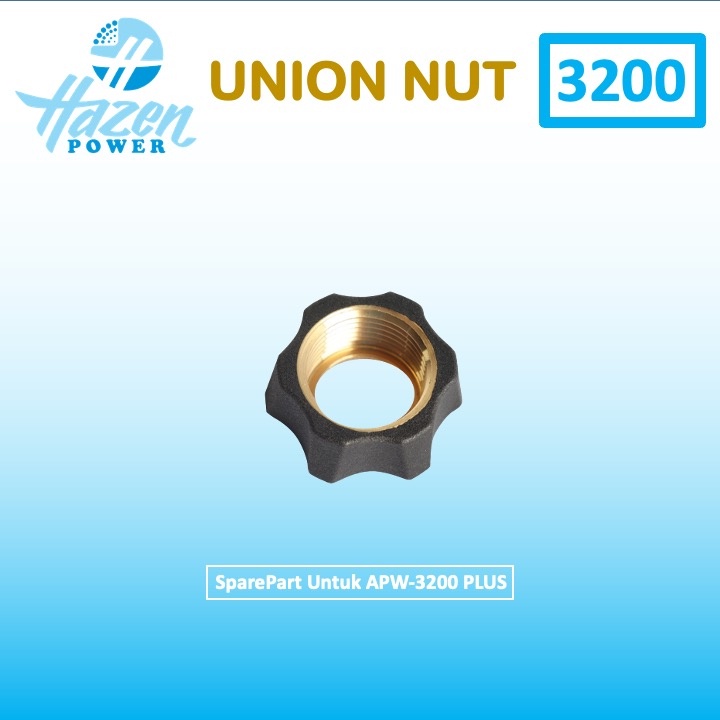 Part UNION NUT Untuk Jet Cleaner Aipower APW-3200 PLUS by HAZENstore