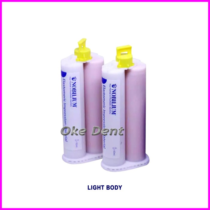 DENTAL PUTTY DOUBLE IMPRESSION / LIGHT BODY NOBILIUM SET DENTAL PUTTY