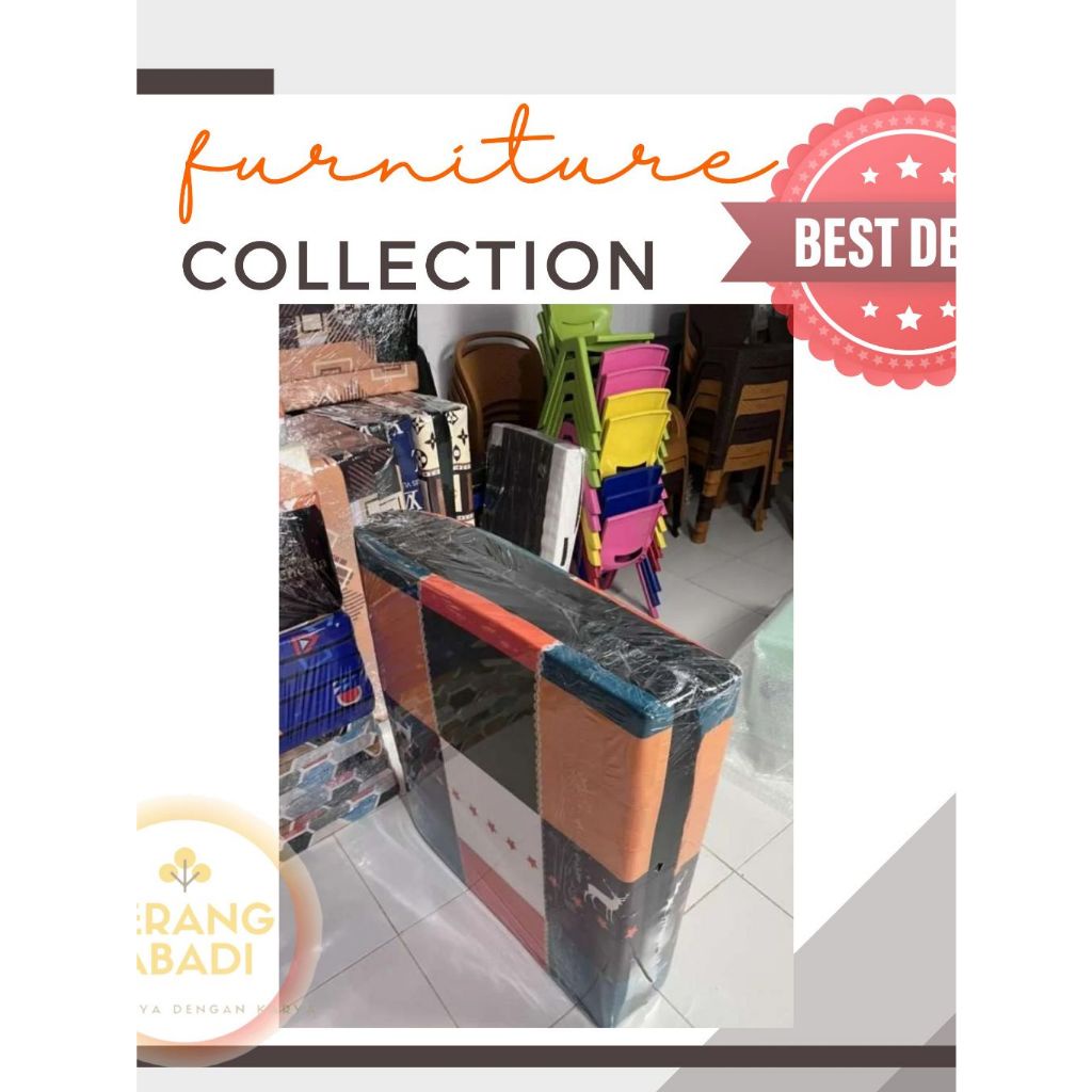 Promo [PROMO] Kasur Busa Lipat Murah/ Kasur Busa Lipat 10Cm Uk 90/ Kasur Busa Lipat 10Cm Uk 120