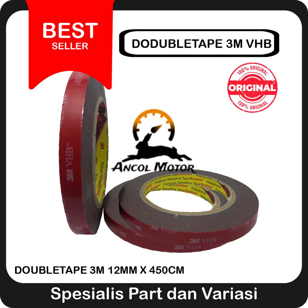 

Double Tape 3M VHB 4900 Size 12mm 450cm Lem Dobel Perekat Automotive