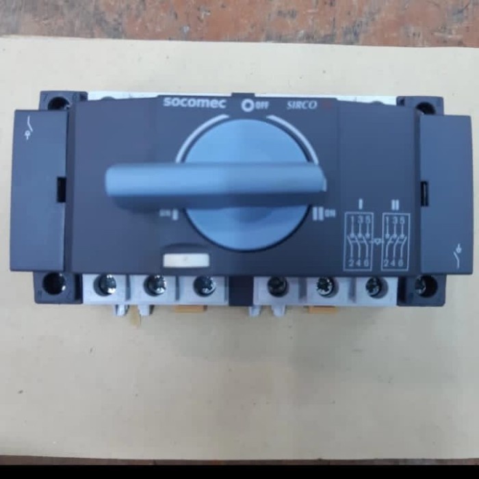 cos/ohm saklar 4p 40a socomec