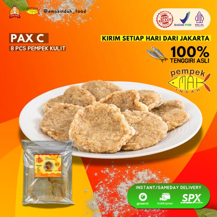 

terbaru !!! pempek emak indah - pempek mpenak palembang asli ikan tenggiri - paket 1 pax ready