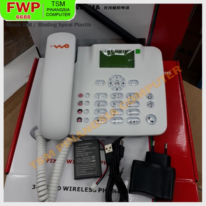 Terlaris Telepon Gsm Fwp Ets6688 Telepon Rumah Fixed Wireless Phone