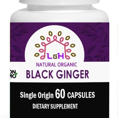 

Jahe Hitam le green original 60 capsule Black Ginger Kaempferia parvi