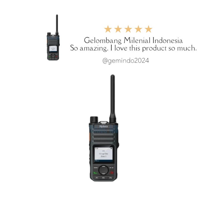 Hemat Ht Hytera Bp568 Vhf Single Band Uhf Single Band Digital Analog