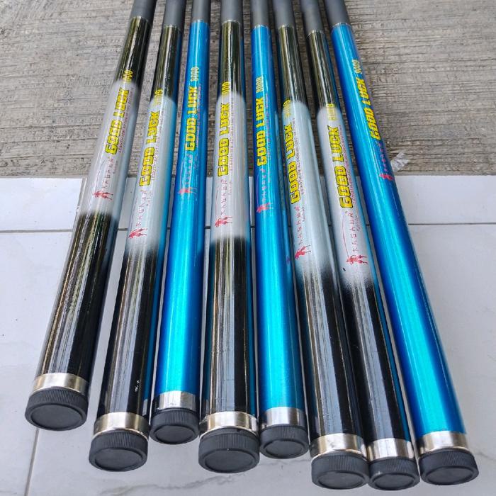 Barang Terlaris Joran / Tegek Khusus Bendera Sholawat 10 Meter Ikan Gabus Packing Aman