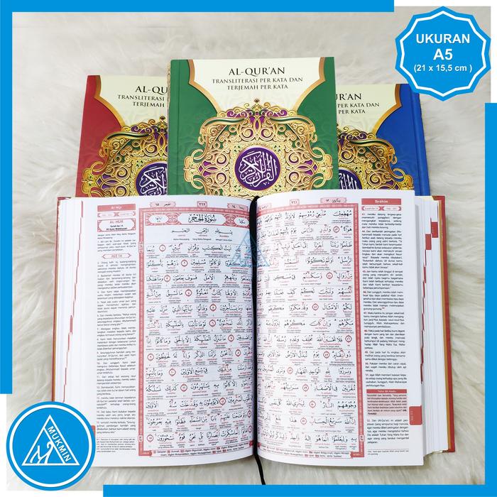 

ALQURAN AL KHOBIR TERJEMAH TRANSLITERASI PERKATA DAN WAQAF IBTIDA SIZE A5 KERTAS HVS BISA COD KERTAS
