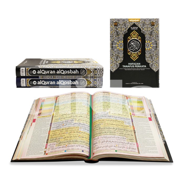 

AL-QURAN HAFAZAN 8 A4 TERJEMAH PERKATA AYAT TIDAKPUTUS ALQURAN HAFALAN BEST SELLER