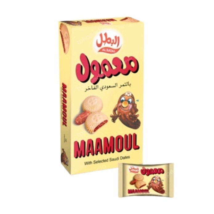 

0Maamoul Biskuit Arab Saudi Al Batal Mamoul Rasa Kurma Isi 16 Pcs Produk Unggulan