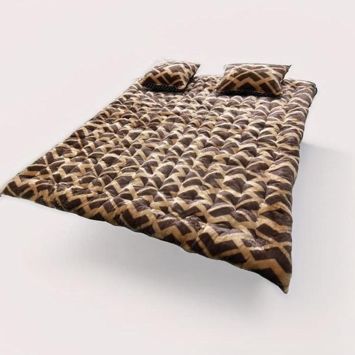 Kasur lantai BULU MOTIF - kasur santai depan tv - MY PEARS Rasfur Bantal Furniture kasur lipat -
