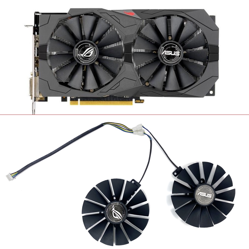 SALE 95mm Cooling Fan For ASUS ROG-POSEIDON-GTX1080TI-P11G-GAMING RX570 RX580 ROG-STRIX-GTX1650-O4G-