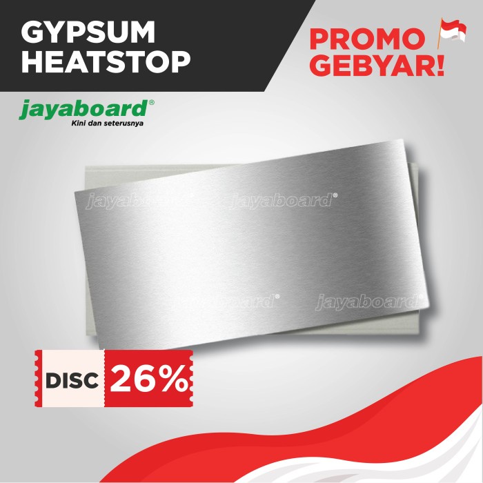 Gypsum Anti Air 9mm / Gypsum Heatstop / Gipsum Anti Panas / Jaya Heatstop